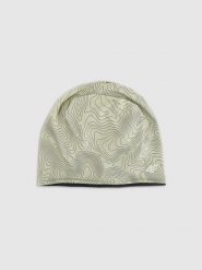 4F Czapka trekkingowa uniseks - zielona L/XL. Zielone czapki i kapelusze męskie 4f, na zimę, bez wzorów, z elastanu, klasyczne. Za 79.99 zł.