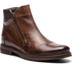 Kozaki BUGATTI - 311-60233-3000-6100 Dark Brown. Brązowe kozaki męskie Bugatti, z materiału, eleganckie. Za 439.00 zł.