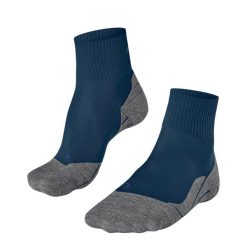 Krótkie skarpetki Falke K5 Wander Cool. Niebieskie skarpety męskie Falke, bez wzorów, z lyocellu. Za 151.00 zł.