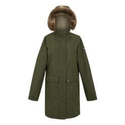 Parka Damska Sabinka II. Zielone parki damskie Regatta, xl, bez wzorów, z elastanu, z kapturem. Za 587.99 zł.