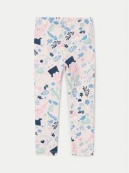 NAME IT Legginsy PEPPA PIG 13231839 Różowy Regular Fit. Czerwone legginsy dla dziewczynek Name it, bez wzorów, z bawełny. Za 39.99 zł.