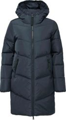 Damski płaszcz Loap Tavi niebieski. Czarne płaszcze damskie ÀLG, na zimę, l, bez wzorów, z materiału, biznesowe, długie, bez kaptura. Za 396.99 zł.
