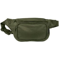 Nerka turystyczna Fanny Pack. Zielone saszetki męskie Mil-Tec, z materiału, małe. Za 46.99 zł.