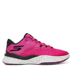 Buty do koszykówki Skechers. Czerwone buty sportowe męskie Skechers, bez zapięcia, do koszykówki. Za 319.99 zł.