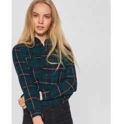 Koszula w kratę - Khaki. Koszule damskie Cropp. Za 79.99 zł.