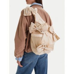 Plecak JENNY. Brązowe plecaki damskie Jenny, bez wzorów, młodzieżowe. Za 139.99 zł.