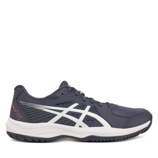 Buty do tenisa Asics. Niebieskie buty sportowe męskie Asics, bez zapięcia, tenisowe. Za 229.99 zł.