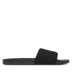 Klapki Calvin Klein. Czarne klapki męskie Calvin Klein. Za 169.99 zł.
