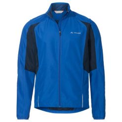 Windbreaker VAUDE Dundee Classic ZO. Niebieskie kurtki męskie Vaude, bez wzorów, sportowe, bez kaptura. Za 421.00 zł.