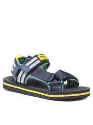 Pepe Jeans Sandały Pool Combi PBS70055 Granatowy. Niebieskie sandały chłopięce Pepe Jeans, z jeansu, bez zapięcia. Za 129.99 zł.
