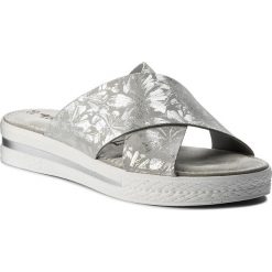 Klapki TAMARIS - 1-27230-20 Lt Grey/Silver 295. Klapki damskie marki Tamaris. W wyprzedaży za 169.00 zł.