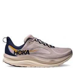 Buty do biegania Hoka. Brązowe buty sportowe męskie HOKA, bez zapięcia, do biegania. Za 729.99 zł.