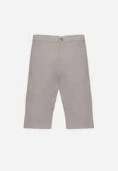 Szare Szorty Bawełniane Bermudy Zapinane na Ukryty Suwak i Guzik Vikiidana. Szare szorty męskie Born2be, na lato, m, bez wzorów, z bawełny, eleganckie. Za 54.99 zł.