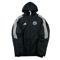 Second life - Kurtka Męska Écusson brodé AFC Czarna - Jak nowy. Czarne kurtki męskie Adidas, m, z aplikacjami, na fitness i siłownię. Za 186.06 zł.