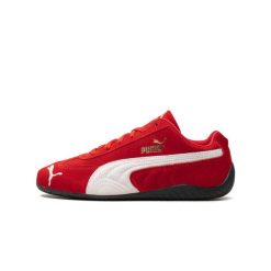 Buty do chodzenia dla dorosłych Puma Speedcat OG Red White. Czerwone obuwie sportowe damskie Puma, bez wzorów, ze skóry, trekkingowe. Za 752.00 zł.