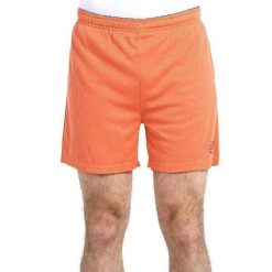 Szorty Bullpadel Longo 170. Brązowe krótkie spodenki sportowe męskie bullpadel, xl, bez wzorów, z meshu. Za 158.70 zł.