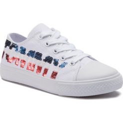 Trampki TOMMY HILFIGER - Low Cut Lace-Up Sneaker T3A4-30263-0617 White 100. Trampki i tenisówki dziewczęce marki Tommy Hilfiger. Za 259.00 zł.