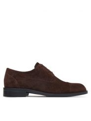 BOSS Półbuty Tayil 50568786 Brązowy ciemny. Brązowe eleganckie półbuty Boss, ze skóry, wizytowe, bez zapięcia. Za 849.99 zł.