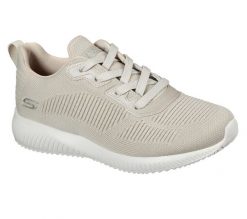 Buty Bobs Squad - Tough Talk Rozmiar 36 Beżowy - 32504-NAT. Brązowe obuwie sportowe damskie Skechers, bez wzorów, z jersey. Za 303.00 zł.
