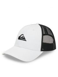 Quiksilver Czapka z daszkiem QS-M3-003-SS25 Biały. Białe rękawiczki męskie Quiksilver, bez wzorów, z bawełny. Za 79.99 zł.