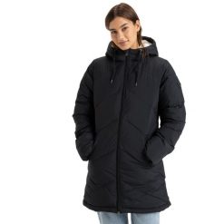 Dla Kobiety BETTER WEATHER Czarny. Brązowe kurtki damskie Roxy, m, bez wzorów, z materiału, z kapturem. W wyprzedaży za 508.80 zł.