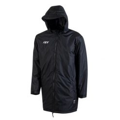 Parka Coach Force XV Force 2. Czarne parki męskie FORCE XV, bez wzorów, z dresówki, sportowe, bez kaptura. Za 455.00 zł.