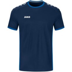 Jersey Jako Primera. Niebieskie koszulki sportowe męskie Jako, bez wzorów, z jersey, bez kołnierzyka, bez ramiączek, do piłki nożnej. Za 141.00 zł.