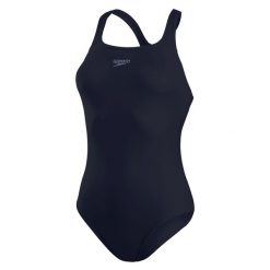 Damski Jednoczęściowy Strój Kąpielowy Medalist Eco Endurance+. Niebieskie kostiumy jednoczęściowe damskie Speedo, bez wzorów, sportowe, do pływania. Za 174.99 zł.