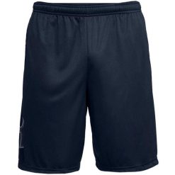 Spodenki Under Armour Tech Graphic Short Męskie. Niebieskie buty sportowe męskie Under Armour, m, bez wzorów, na fitness i siłownię. Za 99.99 zł.