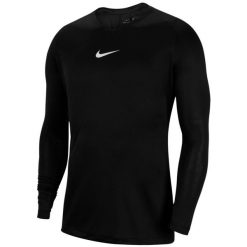 Koszulka Typu Base Layer Park DriFIT Dla Dorosłych Unisex. Czarne koszule męskie Nike, l, bez wzorów, casualowe, bez kołnierzyka, bez ramiączek. Za 138.99 zł.