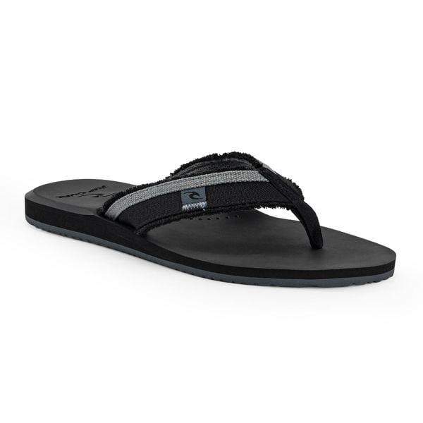 Japonki plażowe męskie Rip Curl Reactor Open Toe 90. Czarne buty sportowe męskie Rip Curl, z bawełny, sportowe. Za 114.80 zł.