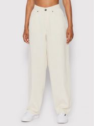 Urban Classics Spodnie materiałowe 90'S TB4743 Beżowy Wide Leg. Brązowe spodnie materiałowe damskie Urban Classics, s, bez wzorów, z bawełny. Za 229.99 zł.