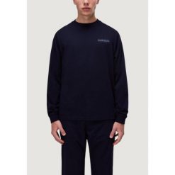 Bluza Mężczyzna NAPAPIJRI B-BACK GRAPHIC C. Niebieskie bluzy męskie Napapijri, m, bez wzorów, z bawełny, bez kaptura. W wyprzedaży za 284.10 zł.