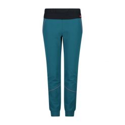 Spodnie poliestrowe dla dziewczynek CMP. Niebieskie spodnie sportowe dla dziewczynek CMP, na zimę, bez wzorów, trekkingowe. Za 230.50 zł.