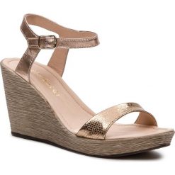 Sandały SERGIO BARDI - SB-03-07-000221 611. Żółte sandały damskie marki Sergio Bardi, bez wzorów, ze skóry. Za 269.00 zł.