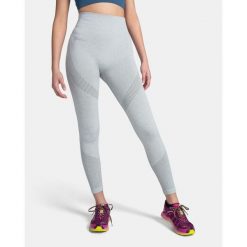Damskie legginsy bezszwowe Kilpi SEAMIO-W. Szare legginsy damskie Kilpi, xs, bez wzorów. Za 91.56 zł.