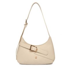 Torebka Beverly Hills Polo Club. Białe torebki do ręki damskie Beverly Hills Polo Club, bez wzorów, klasyczne, bez dodatków. Za 219.99 zł.