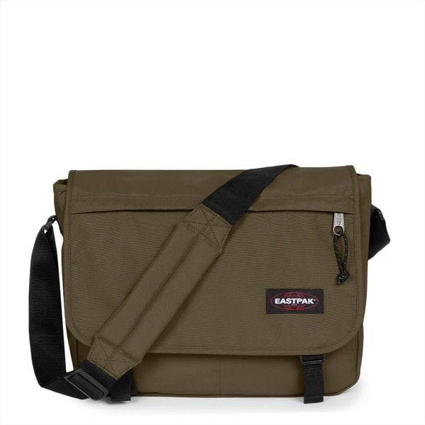 Damska torba na komputer Eastpak Delegate +. Zielone torby na laptopa damskie Eastpak, bez wzorów, z materiału, bez dodatków. Za 270.00 zł.