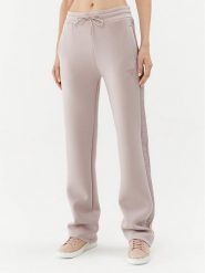 Guess Spodnie dresowe Brenda V3RB21 K7UW2 Beżowy Regular Fit. Brązowe spodnie dresowe damskie Guess, l, z aplikacjami, z dresówki. Za 249.99 zł.