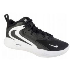 Buty Do Siatkówki Dla Dorosłych Unisex Hyperset 2. Czarne buty sportowe męskie Nike, bez zapięcia, do siatkówki. Za 712.99 zł.