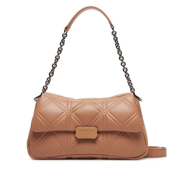 Torebka Emporio Armani. Brązowe torebki do ręki damskie Emporio Armani, bez wzorów, klasyczne, bez dodatków. Za 1,089.00 zł.