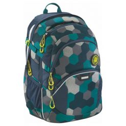 COOCAZOO Plecak JobJobber II, Blue Geometric Melange, MatchPatch. Torby i plecaki dziecięce Coocazoo. Za 399.00 zł.