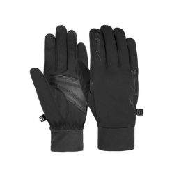 Rękawiczki damskie Reusch Saskia Touchtec. Brązowe rękawiczki damskie Reusch, na zimę, bez wzorów, sportowe. Za 189.90 zł.
