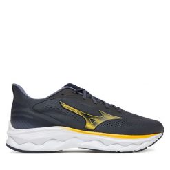 Buty do biegania Mizuno. Czarne buty sportowe męskie Mizuno, bez zapięcia, do biegania, mizuno wave. Za 399.99 zł.