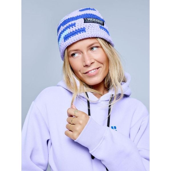 Kapelusz - Damski - Freeride - liliowy. Fioletowe czapki i kapelusze damskie POEDERBAAS, na zimę, bez wzorów, z polaru, retro. Za 221.12 zł.