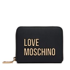 Portfel LOVE MOSCHINO. Czarne portfele damskie Love Moschino, bez wzorów. Za 399.99 zł.