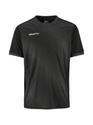 Craft Evolve 2.0 Graphic Jersey M – Lekka koszulka z grafiką – Black. Czarne koszulki sportowe męskie Craft, m, bez wzorów, z dzianiny, bez kołnierzyka, bez ramiączek, na fitness i siłownię. Za 185.65 zł.