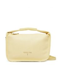 Patrizia Pepe Torebka 8B0316/L177-Y478 Żółty. Żółte torebki do ręki damskie Patrizia Pepe, bez wzorów, ze skóry, bez dodatków. Za 1,039.00 zł.