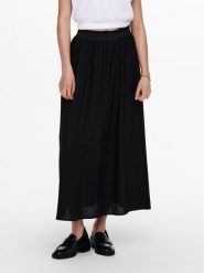 ONLY Spódnica maxi Venedig 15164606 Czarny Regular Fit. Czarne spódnice damskie Only, m, bez wzorów, z wiskozy, maxi. Za 119.99 zł.