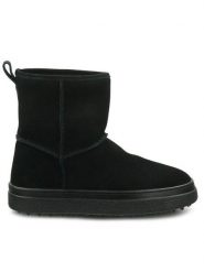 Gant Śniegowce Snowhill 29543781 Czarny. Czarne śniegowce i trapery damskie GANT, ze skóry. Za 499.99 zł.